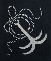 A Length of Resist Dyed Anchor Images: Desirable Motif