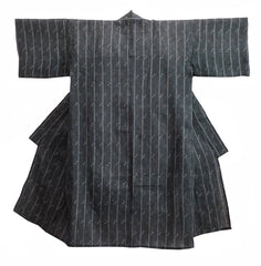 An Okinawan Cotton Kimono: Distinctive Kasuri Pattern