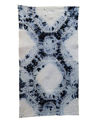 A Short Length of Shibori Dyed Cotton: Large Repeat