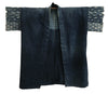 A Deeply Dyed Indigo Jacket or Half Under Kimono: Gorgeous Hand Spun Yarns