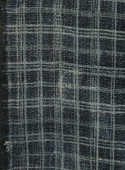 A Length of Heavily Woven Northern Japanese Hemp Cloth: Katazome