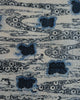 A Length of Jishiro or Blue-on-White Narumi Kongata Cloth: Plovers